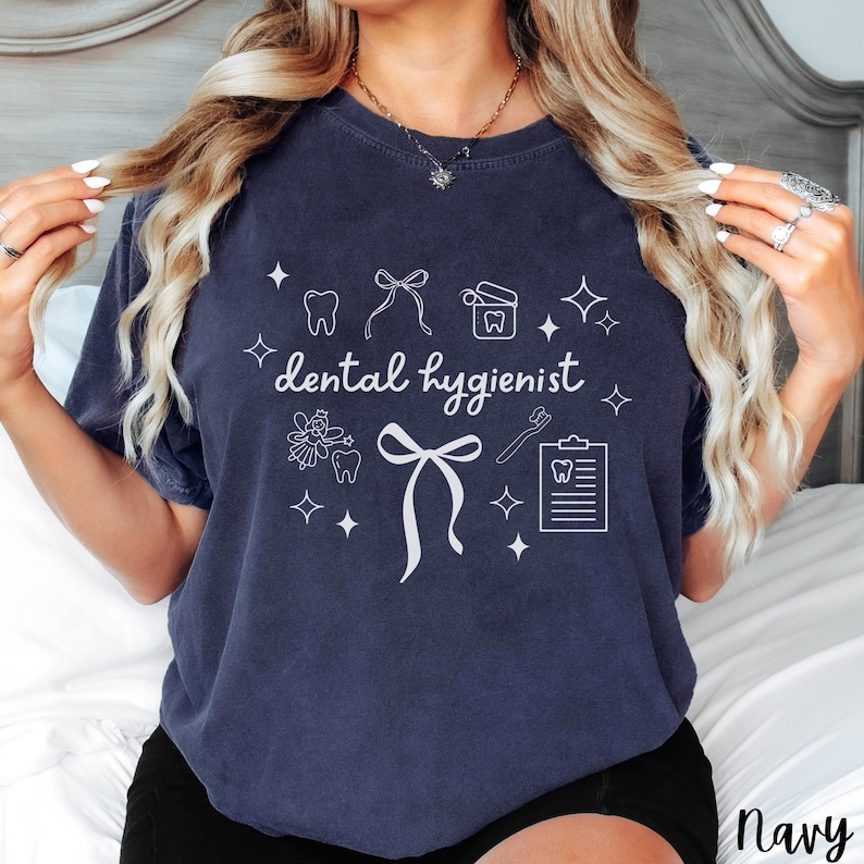 Dental Hygiene Shirt Comfort Colors®, Hygienist Appreciation Gift ...