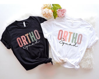 Orthodontic Office Team Shirts, Dental Tees, Matching Dental Shirts, Ortho Squad, Group Shirts