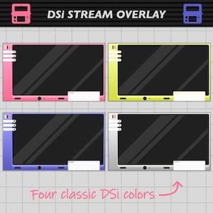DSi Stream Overlay for Twitch!