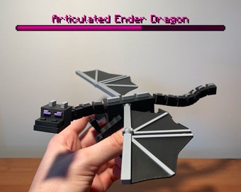 Dragón Ender Articulado Minecraft