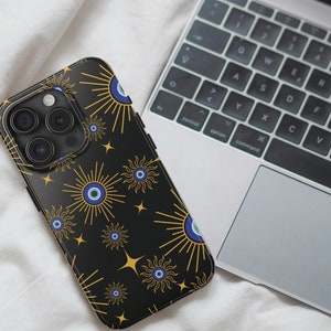 Evil Eye Phone Case, Evil Eye Case, Coquette Phone Case, iPhone 15 14 13 12 11 Pro Max 8 Plus X, Samsung Galaxy S24 S23 S22 S21
