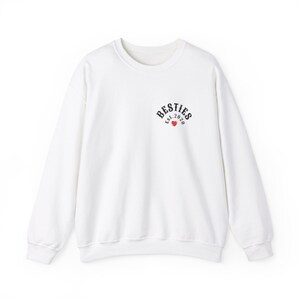 Custom Besties Sweatshirt | Beshies Sweatshirt, Personalized Besties Shirt, Gift for Best Friend, Best Friends Birthday Gift, BFF Sweatshirt