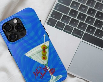 Martini Phone Case • Cocktail Design Protective Cover