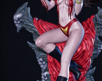 Fichier STL 3D Vampirella - Design 3D Imprimante 3D Vampirella Figure STL