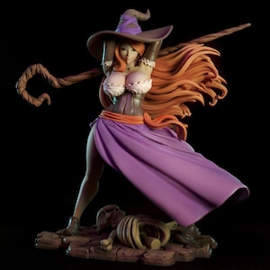 Sorceress 3D STL File - 3D Design 3D Printer Sorceress STL