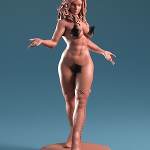 Staty av giftmurra i 3D-format (STL-fil) - 3D-design 3D-skrivare Staty av giftmurra i STL-format