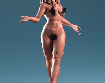 Poison Ivy statue 3D STL File - 3D Design 3D Printer Poison Ivy statue STL