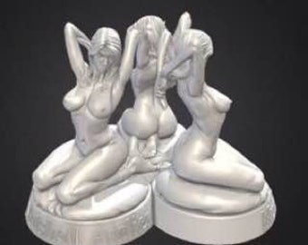 Älv 3D STL-fil - 3D-design 3D-skrivare Älvstaty STL