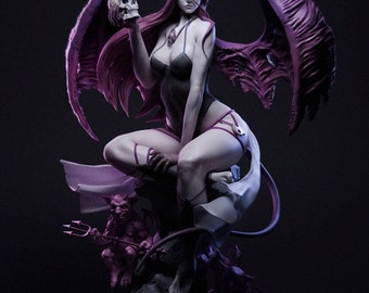 Succubus  3D STL File - 3D Design 3D Printer Succubus STL
