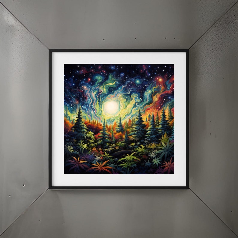 PRINTABLE INSTANT Download Art, Cannabis Art, Marijuana Art, 420 Art, Pot Art, Stoner Art, 420 ...