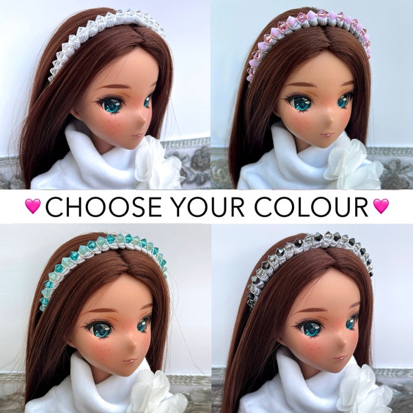 Smart Doll High Quality Crystals hairband, sparkle bling glamour headband, tiara, glitter, wedding, cut glass smartdoll accessories, gifts