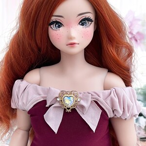 Smart Doll PEAR Cocktail Dress CHOOSE Party New Year Celebration Wedding Smartdoll Off Shoulder Ruffles Bow Heart Burgundy Blush Pink Gift