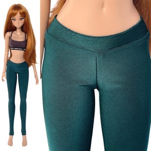 Leggings de elfo verde para muñeca inteligente, pantalones de muñeca inteligente, ropa informal de gimnasio para invierno, primavera y verano, tela elástica, regalo, moda, botella esmeralda