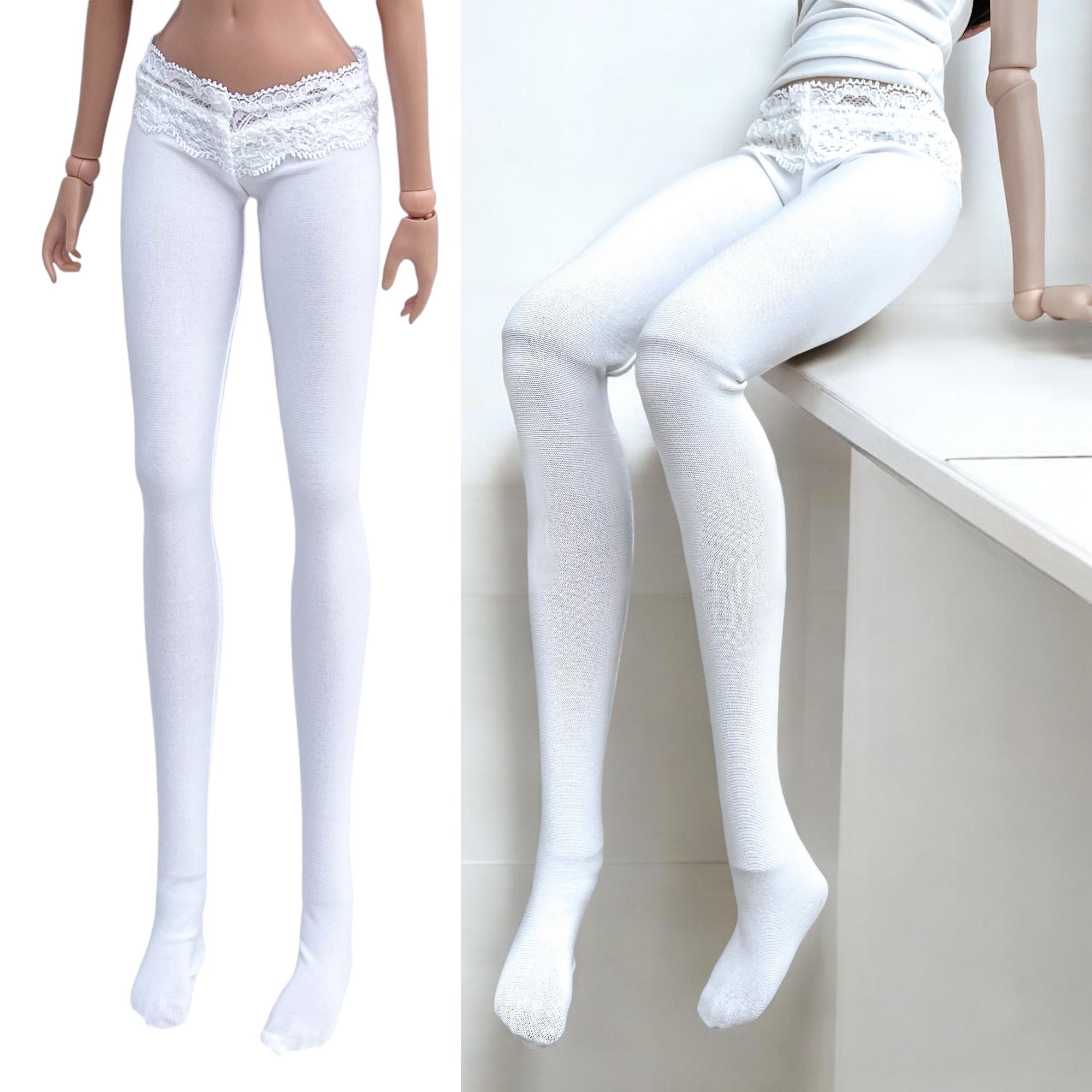 White Lace Leggings - Etsy