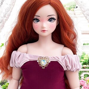 Smart Doll PEAR Cocktail Dress CHOOSE Party New Year Celebration Wedding Smartdoll Off Shoulder Ruffles Bow Heart Burgundy Blush Pink Gift
