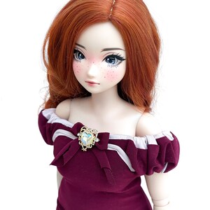 Smart Doll PEAR Cocktail Dress CHOOSE Party New Year Celebration Wedding Smartdoll Off Shoulder Ruffles Bow Heart Burgundy Blush Pink Gift