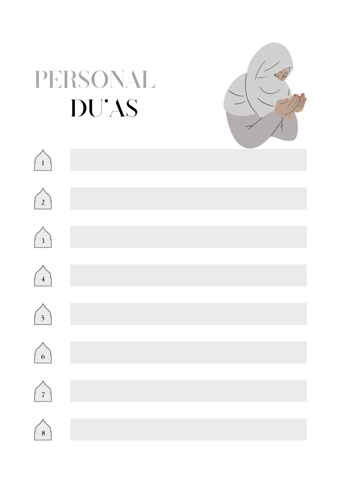 Digital/printable Ramadan Planner 2024 Etsy