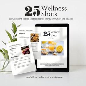25 Wellness Shots | Easy, Nutrient-Packed Shot Recipes for Energy, Immunity, and Balance