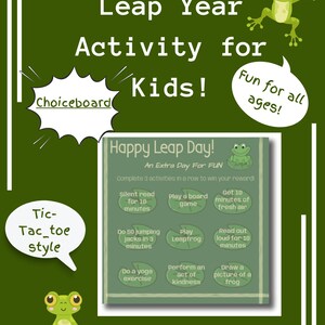 Leap Year Activity