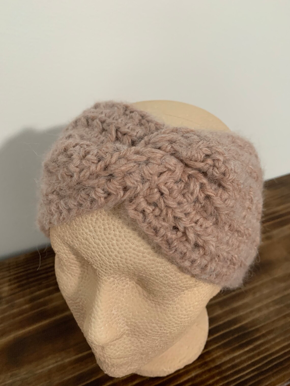 Women's Fur Ear Warmer - Beige