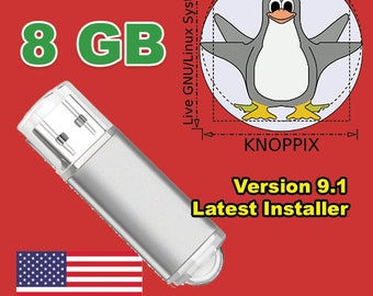 Knoppix Linux Installation 8gb Usb Flash Drive
