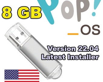 Pop! Os Linux Installation 8gb Usb Flash Drive