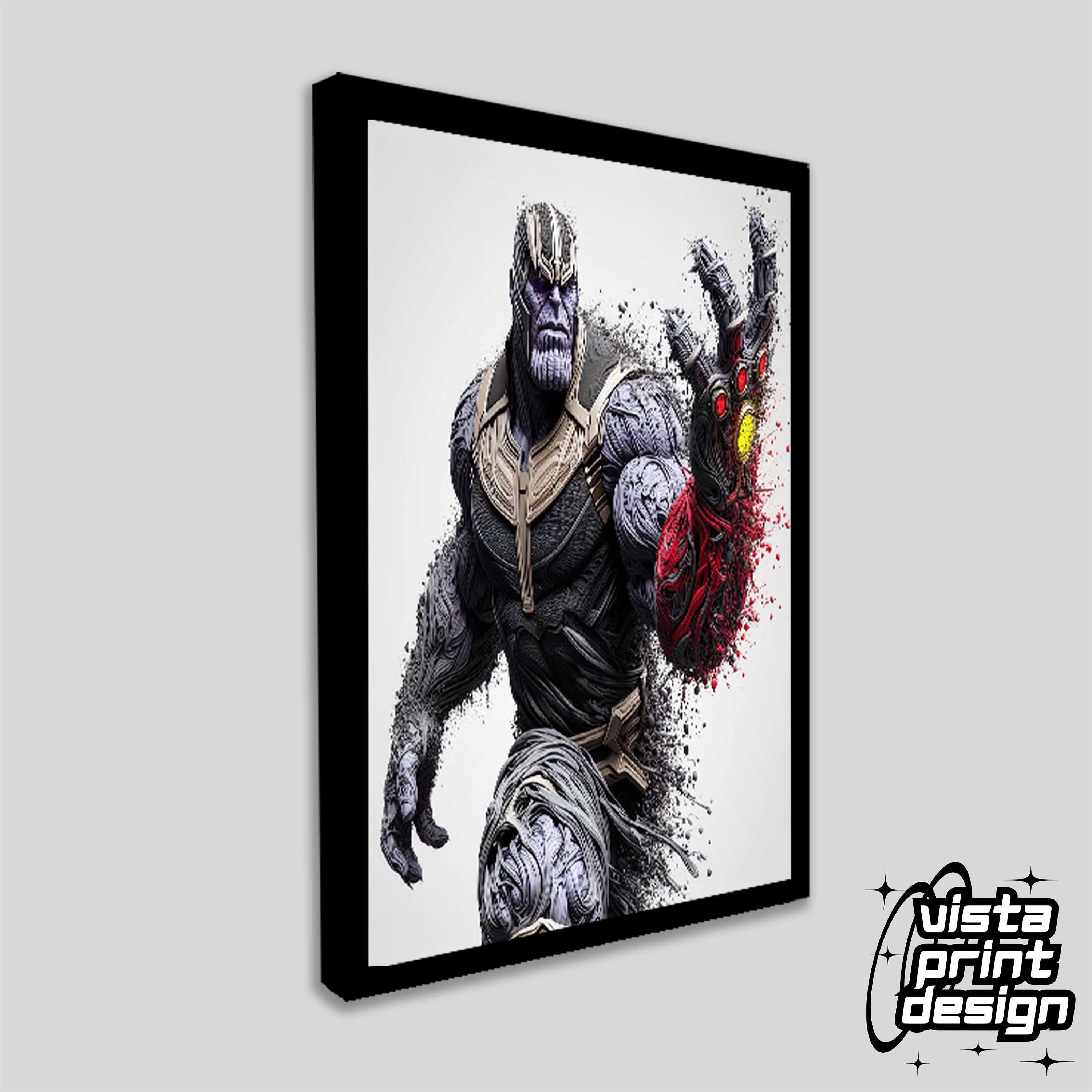 Digital Download Thanos Poster Canvas Print, Framed Print, Poster, Man ...