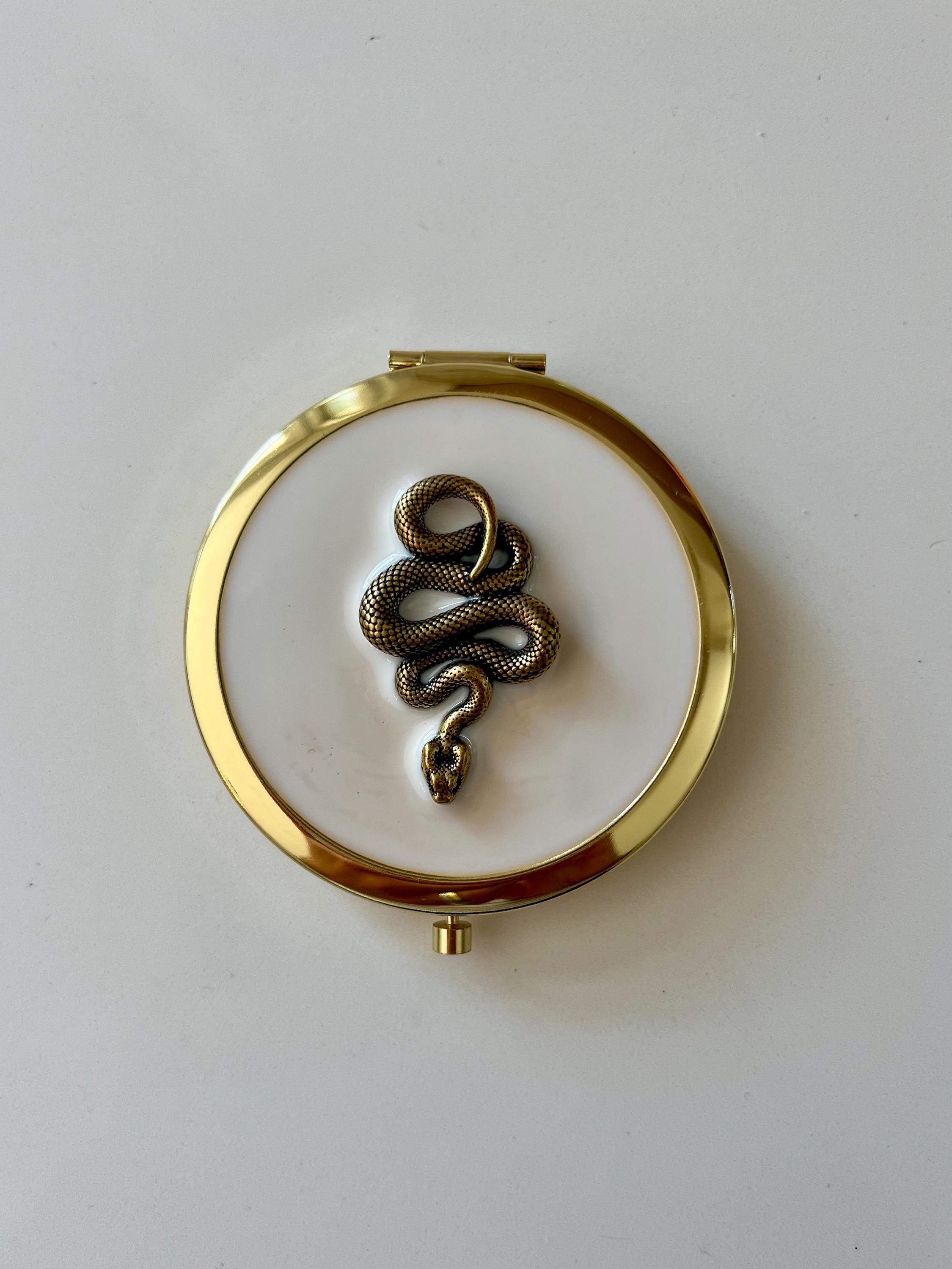GUCCI Première ポケットミラー Gucci Compact Mirror - Gold Tech & Travel, Decor