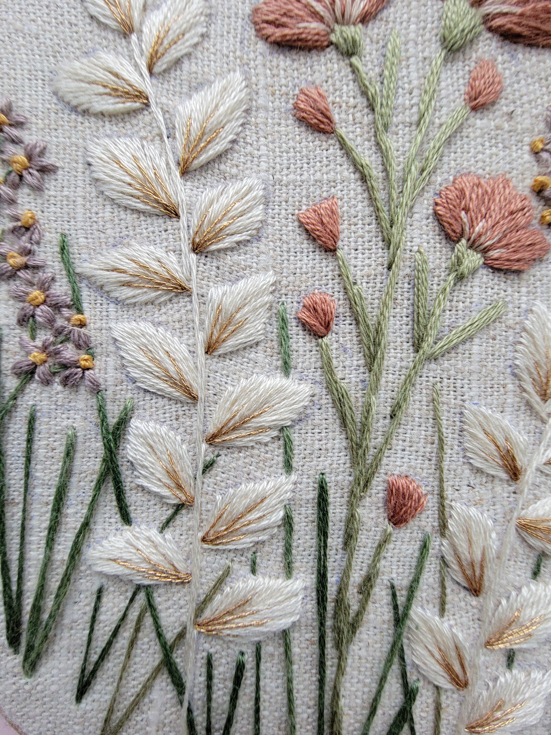 Botanical Bliss 6' Floral Embroidery Pattern + Digital Download - Etsy
