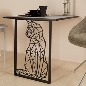 An der Wand befestigter Klapptisch - Platzsparender Murphy-Schreibtisch - Wandelbare Möbel