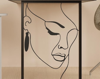 Wall Mounted Folding Desk: Small Space Saving Table & Metal Wall Decor