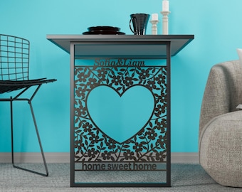 Foldable Wall Mounted Desk – Space Saving Solid Wood Table