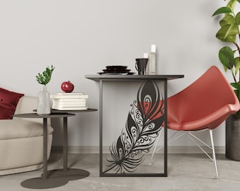 MurphyTableWall Mounted FoldingTable, Space SavingTable, Floating KitchenTable, MurphyTable, FoldingTable