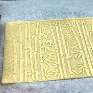 Embossed Rolling Pin, Bamboo Texture Roller, Pottery Stamp, Engraved Rolling Pin for Clay, Pie Crust, Ceramic Art Tool, Clay or Cookie Stamp