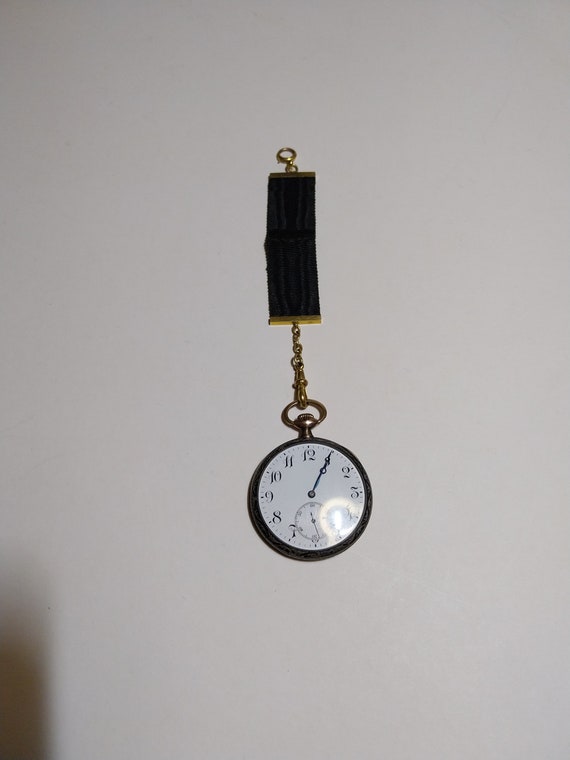 1900's Victorian 9ct gold watch ribbon