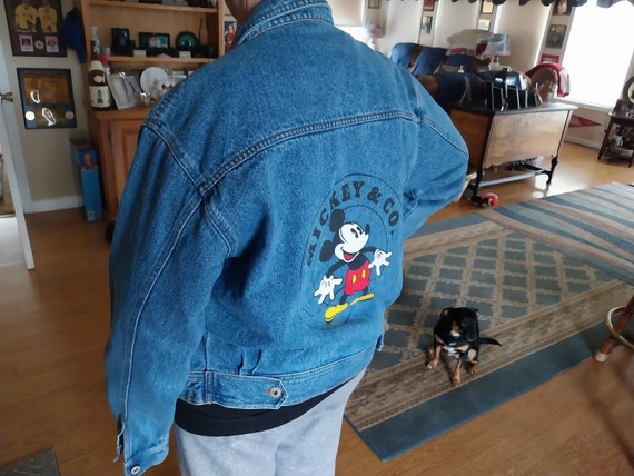 1980's Mickey Mouse jean jacket. - image 8