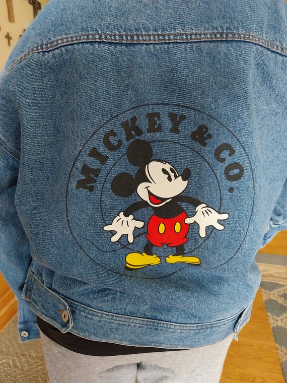 1980's Mickey Mouse jean jacket. - image 1