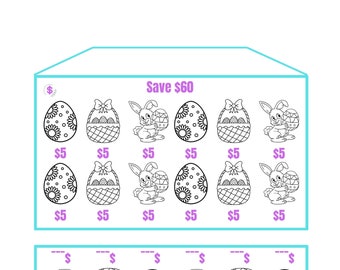 Easter Savings Challenges Envelope