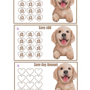 Puppy Savings Challenges