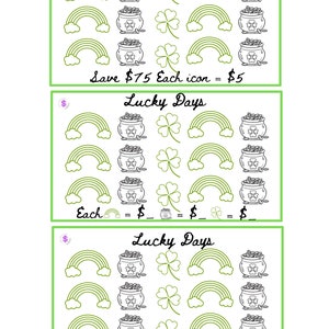 Lucky Days Savings Challenges