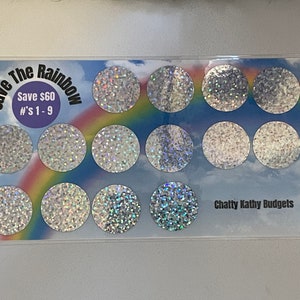 Scratch and Save Rainbow Savings Challenge