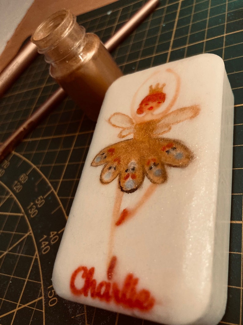 Decorated soap image 1