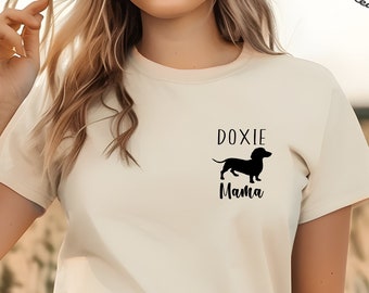 Mama-shirt teckel | Weiner Dog Lover-T-shirt