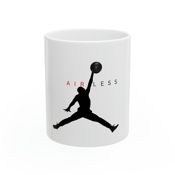 Ceramic Mug, 11oz Airless Basketball