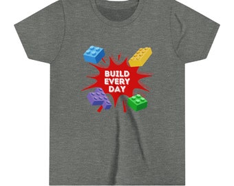 Building Block "Build Every Day" Youth T-Shirt