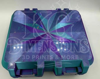 3D Printed Vial Storage Case: 3ml/5ml Adjustable Organizer