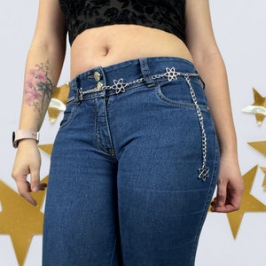 Chain Belt For Denim Pants Chain Belt Platinum Plated Hip Chain Body Fashion Chain Belt For Party Dress Hip Waist Denim Jewelry Design Belt