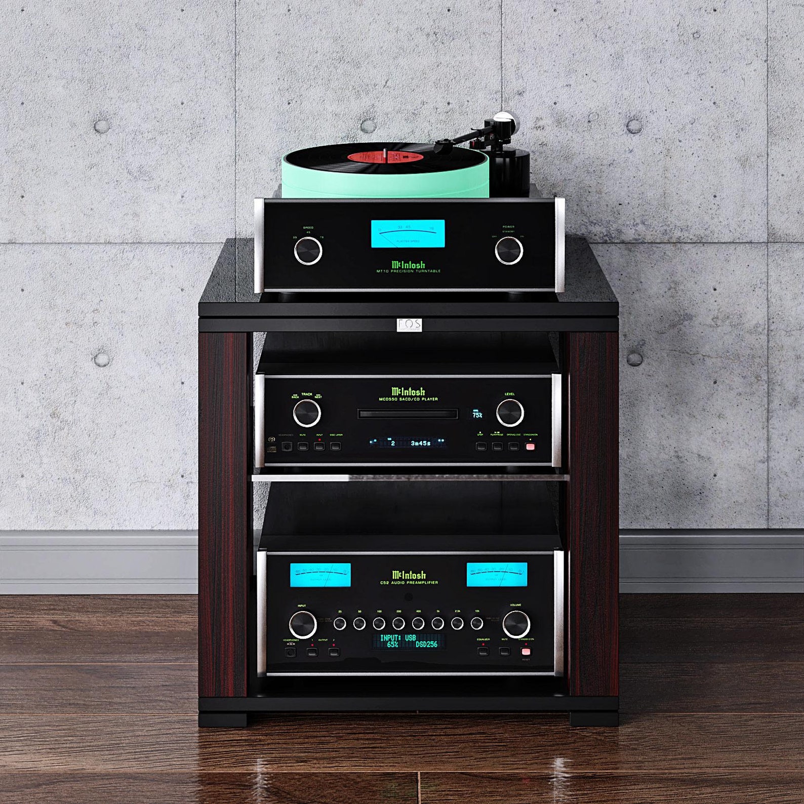 Audio Rack Hi-fi Cabinet Stereo Stand FOS - Etsy