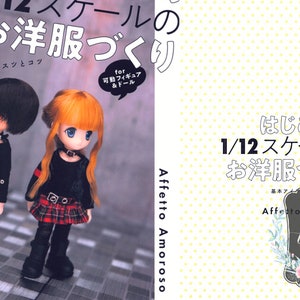 Start Sewing Doll Clothing Sewing Patterns Obitsu 11cm Nendoroid Girl Boy Ebook PDF Outfit Jacket Coat Dress Shirt Pants Hat Skirt