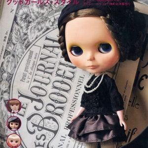 105 Doll Clothes Dolly Coordinate Recipe 11 Dolly Dolly PDF Download Japanese eBook Pattern, Sewing, Blythe, Momoko, Tiny Betsy, MisakiDoll